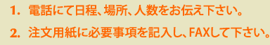 注文方法